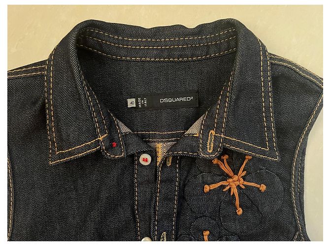 Dsquared2 Jeanskleid Blau - Ansicht 3