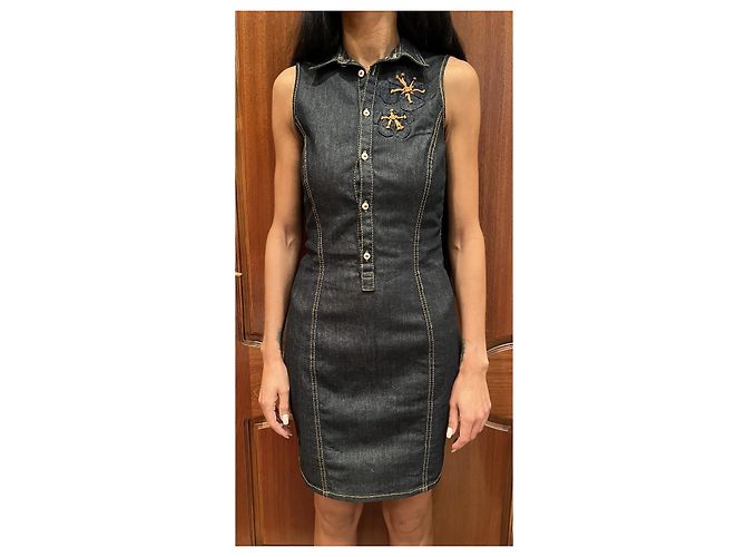 Dsquared2 Jeanskleid Blau - Ansicht 6