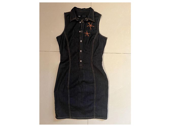 Dsquared2 Jeanskleid Blau - Ansicht 9