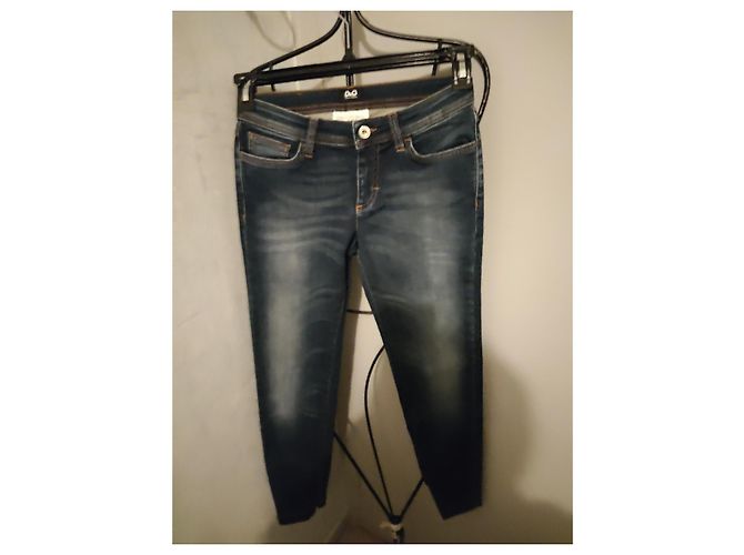 Vaqueros Skinny Dolce & Gabbana Pretty Azul Oscuro Algodón - vista 6