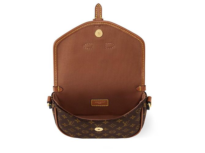 Louis Vuitton Borsa monogram LV Solo nuova Marrone - vista 3