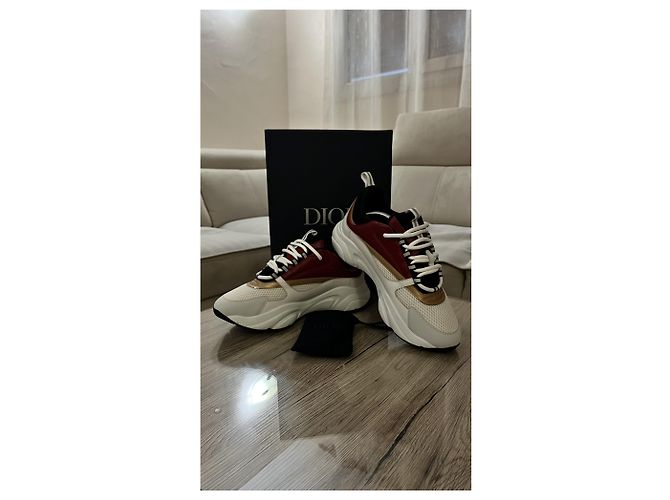 Dior B22 Bianco Burgundy Bordò - vista 2