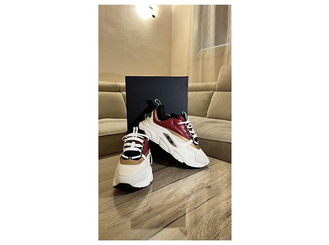 Dior B22 Bianco Burgundy Bordò - vista 4