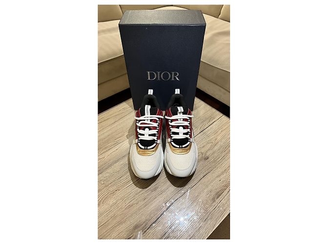 Dior B22 Bianco Burgundy Bordò - vista 5