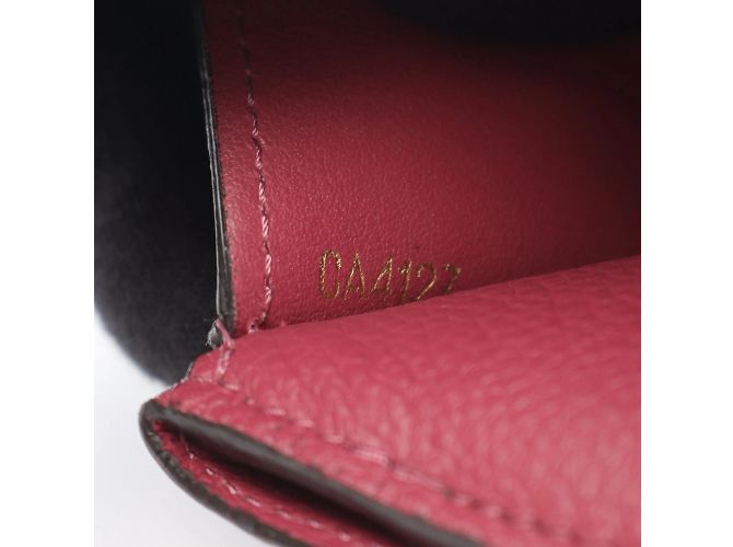 Portafoglio Bifold Compatto Pallas di Louis Vuitton Marrone Rosa - vista 5