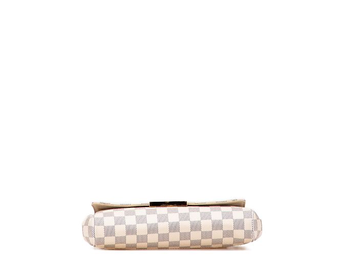 Louis Vuitton Favorite MM Damier Azur Bianco - vista 3