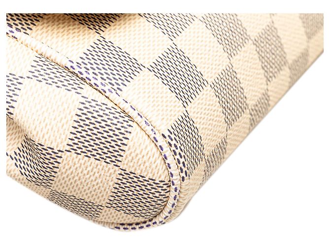 Louis Vuitton Favorite MM Damier Azur Bianco - vista 8