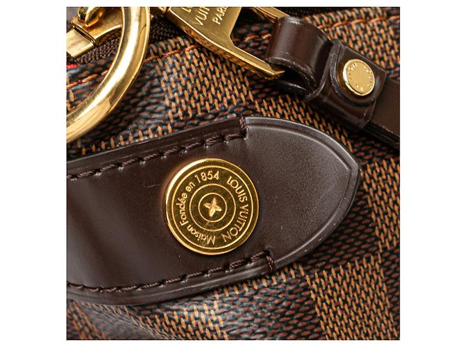 Louis Vuitton Brown Damier Ebene Duomo Hobo - view 8