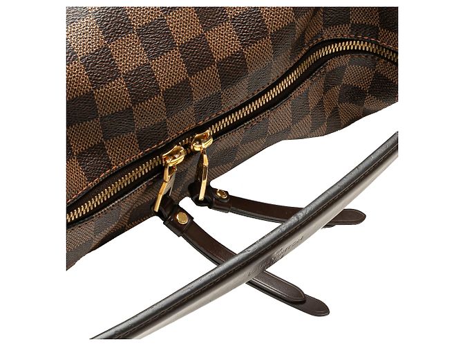 Louis Vuitton Brown Damier Ebene Duomo Hobo - view 9
