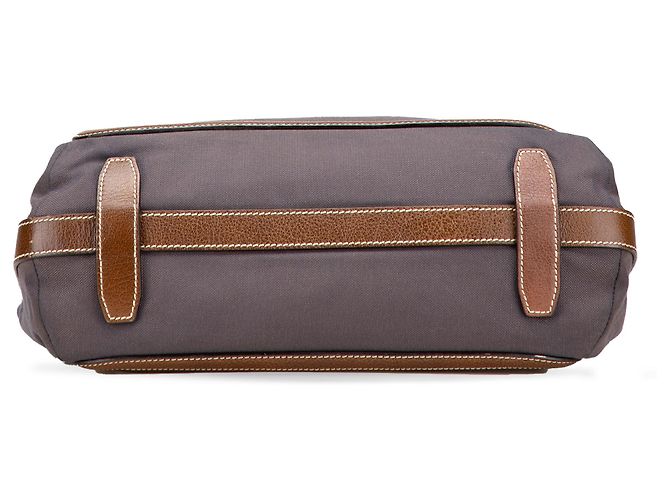 Céline Celine Braune Canvas Tragetasche - Ansicht 3