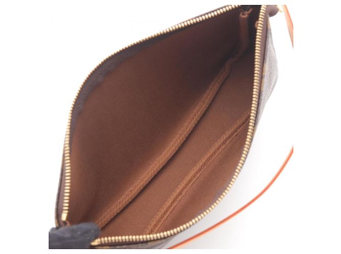 Borsa Pochette Accessoires Louis Vuitton Marrone Monogramma - vista 3