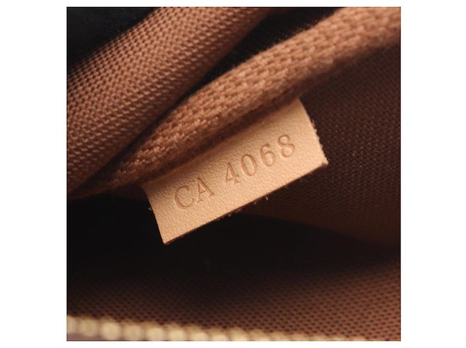 Borsa Pochette Accessoires Louis Vuitton Marrone Monogramma - vista 5