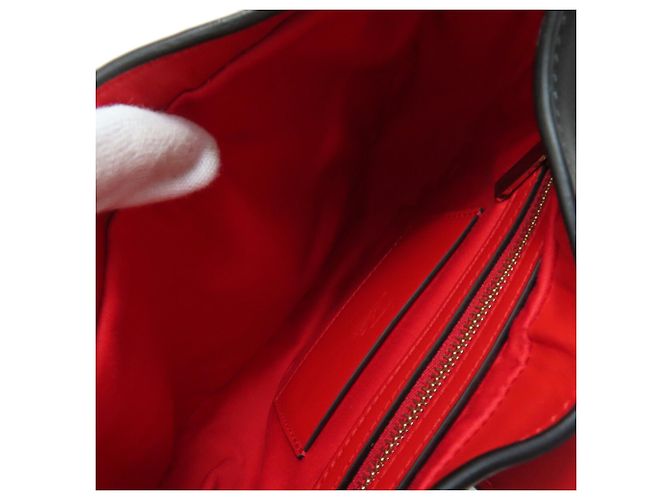 Bolsa de couro com studs Christian Louboutin Preto - vista 5