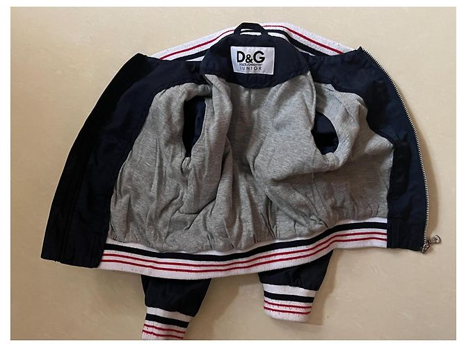 Dolce & Gabbana Junior Veste bleue 2 ans - vue 8