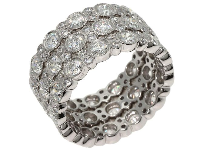 Tiffany & Co Tiffany Cobble Full Eternity Diamond Ring - view 2