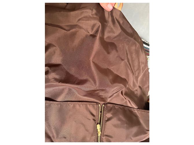 Louis Vuitton Grande valigia monogramma Pesca Marrone scuro - vista 11