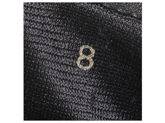 Hermès Herrenlederhandschuhe Schwarz - Ansicht 5