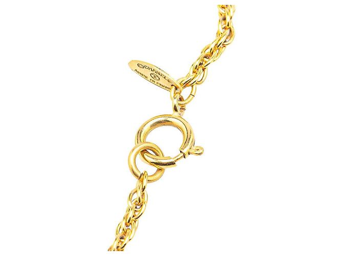 Collana Chanel Coco Mark 31 RUE CAMBON PARIS D'oro Metallico - vista 2
