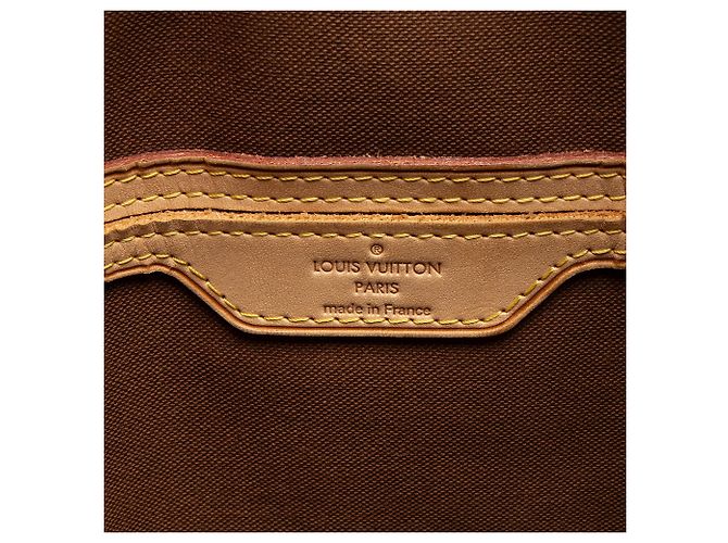Bolsa tote Palermo GM em canvas Monogram Louis Vuitton Marrom - vista 7