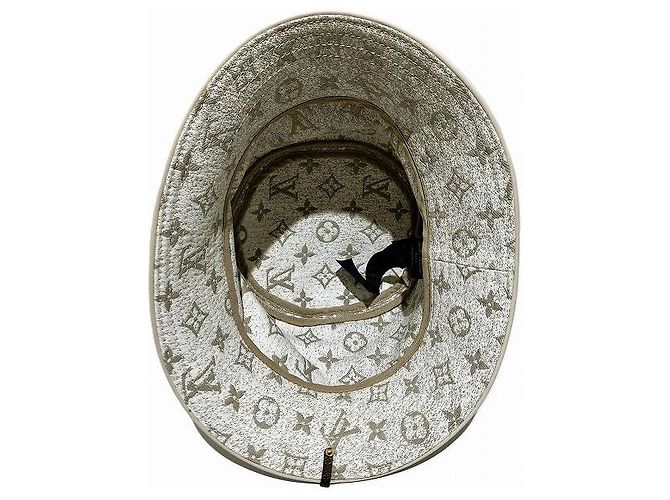 Cappello Monogram in Denim Louis Vuitton Blu - vista 2