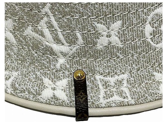 Cappello Monogram in Denim Louis Vuitton Blu - vista 7