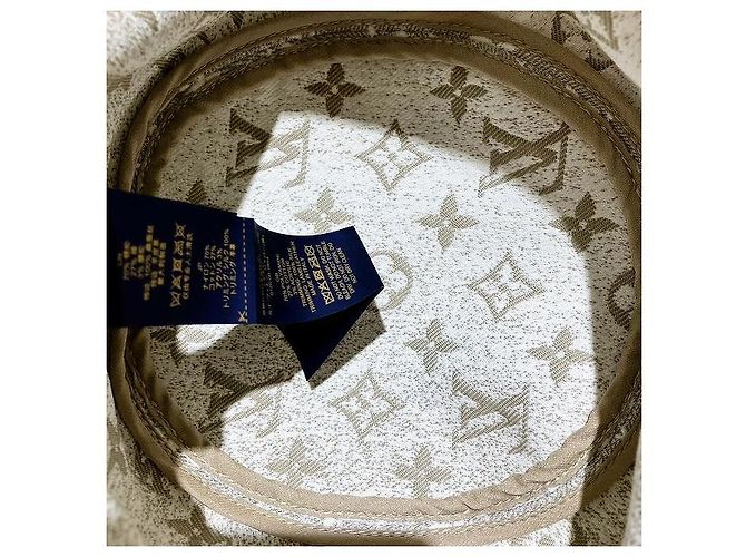Cappello Monogram in Denim Louis Vuitton Blu - vista 8