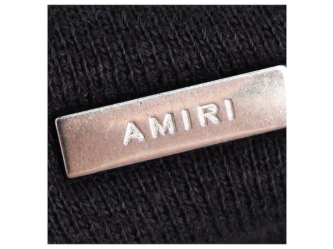 Amiri Cherub Hoodie aus schwarzer Baumwolle - Ansicht 4