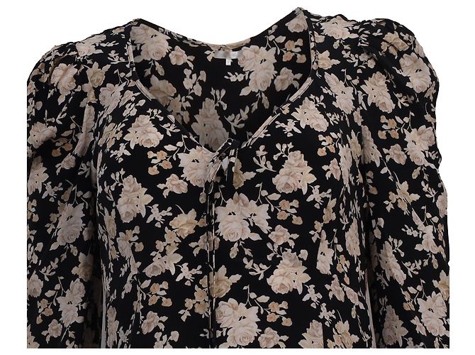Abito Mini Stampato Floreale Juree Loveshackfancy in Seta Multicolore - vista 2