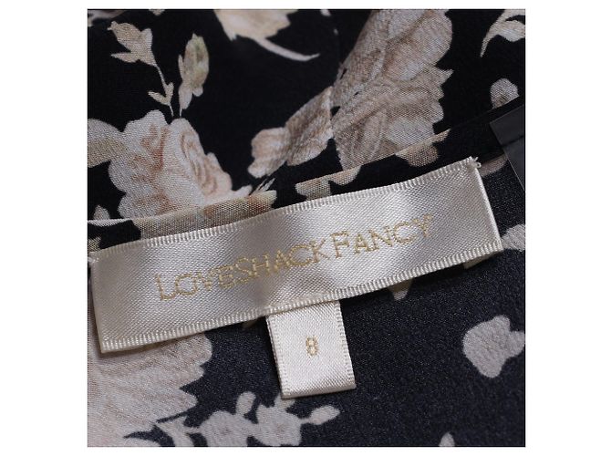 Abito Mini Stampato Floreale Juree Loveshackfancy in Seta Multicolore - vista 5