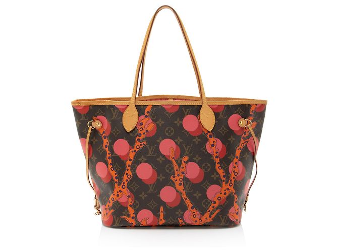 Bolso Neverfull MM de lona Monogram Ramages edición limitada de Louis Vuitton Castaño - vista 3