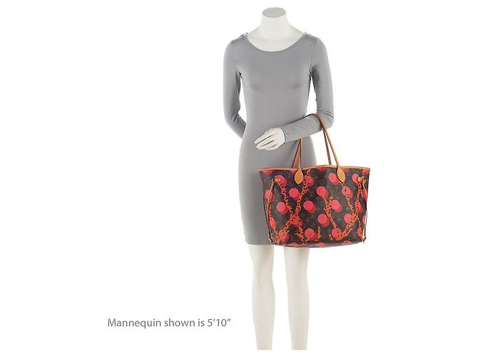 Bolso Neverfull MM de lona Monogram Ramages edición limitada de Louis Vuitton Castaño - vista 4