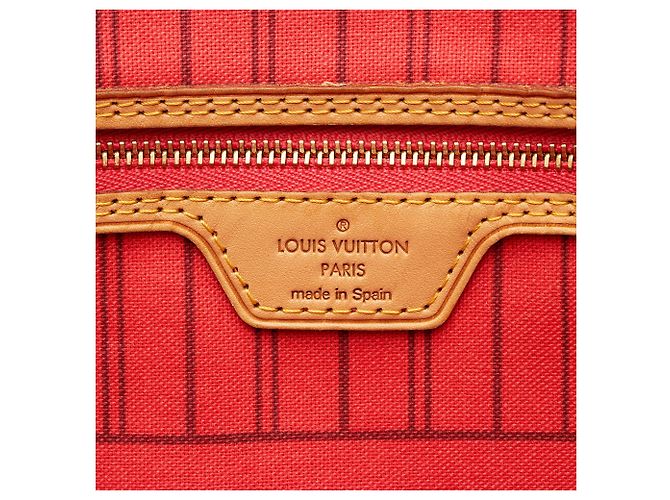 Bolso Neverfull MM de lona Monogram Ramages edición limitada de Louis Vuitton Castaño - vista 7