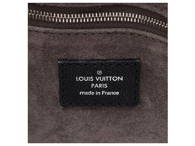 Borsa Soft Lockit MM in Taurillon Louis Vuitton Nero - vista 8