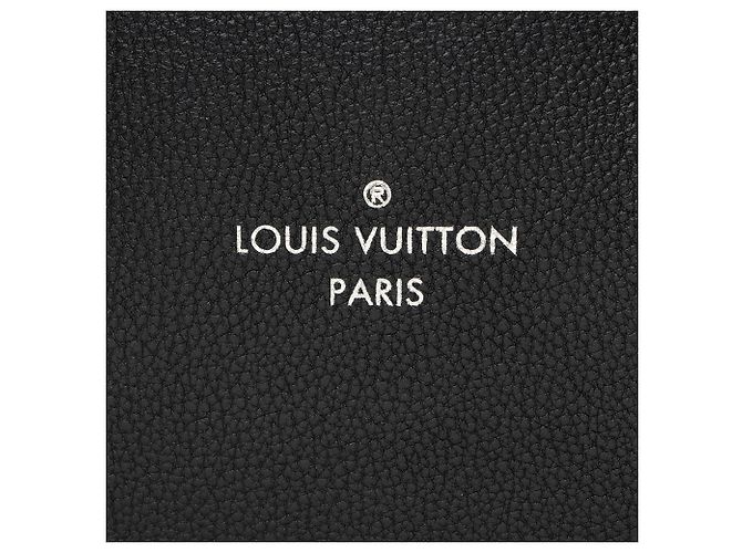 Borsa Soft Lockit MM in Taurillon Louis Vuitton Nero - vista 9