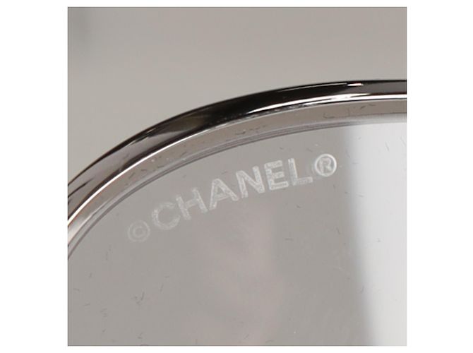 Timeless Chanel CC Pilot Sonnenbrille 2181-S aus silbernem Metall Metallisch - Ansicht 7