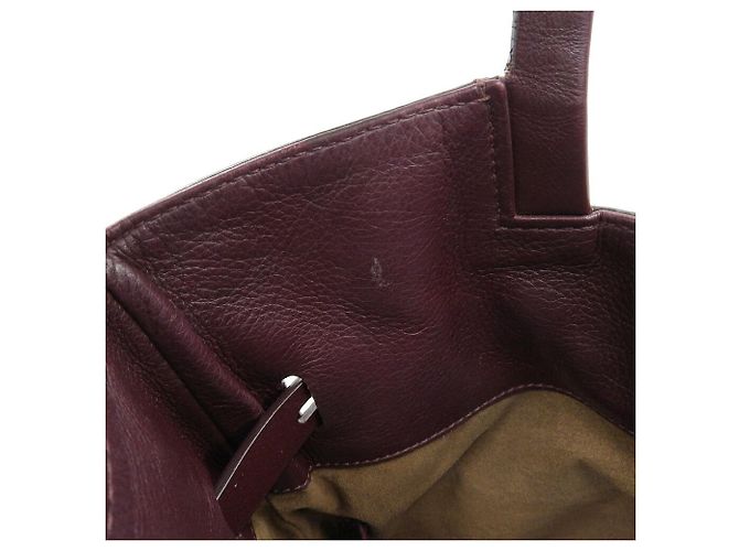 Autre Marque Borsa in pelle 2WAY Mauro Governa Marrone Bordò - vista 9