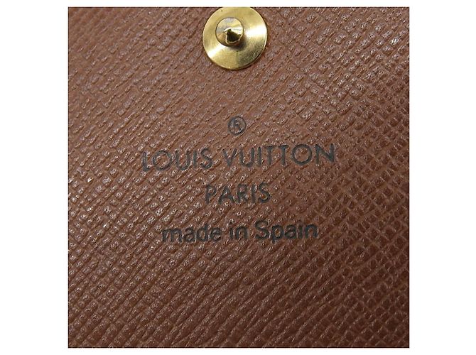 Billetera Monogram Louis Vuitton M61730 Castaño - vista 10