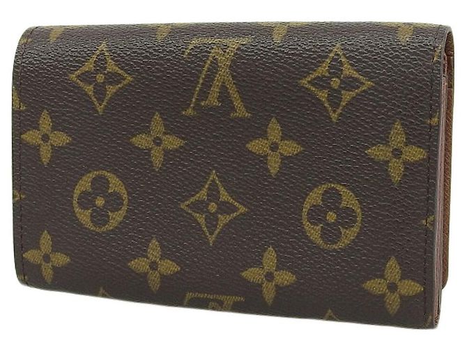 Billetera Monogram Louis Vuitton M61730 Castaño - vista 2