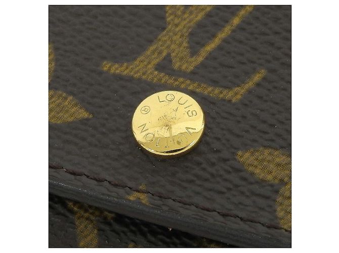 Billetera Monogram Louis Vuitton M61730 Castaño - vista 9