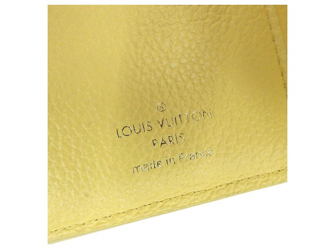 Cartera Louis Vuitton Monogram Empreinte M81428 Amarillo - vista 10
