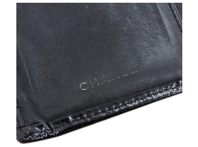 Cartera larga bifold negra Chanel Negro - vista 10