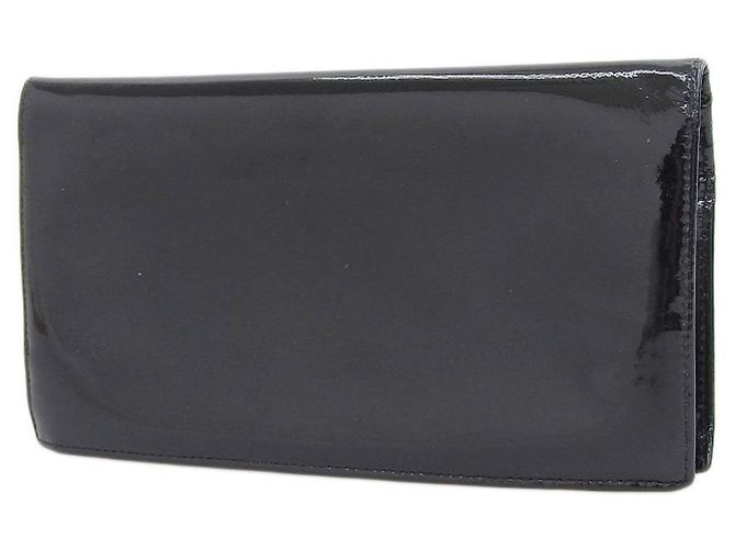 Cartera larga bifold negra Chanel Negro - vista 2