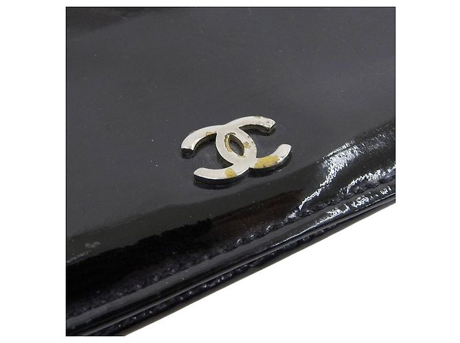 Cartera larga bifold negra Chanel Negro - vista 4