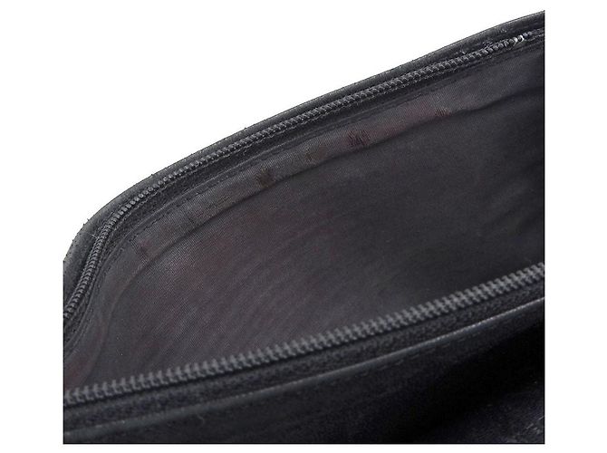 Cartera larga bifold negra Chanel Negro - vista 7