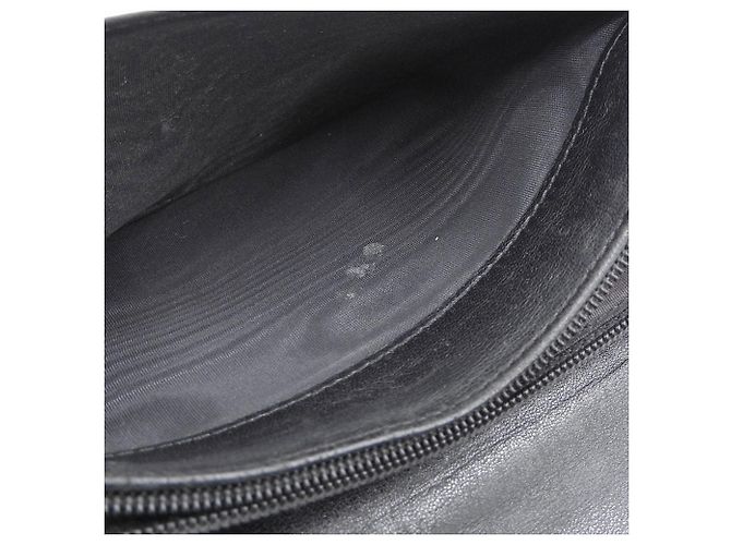 Cartera larga bifold negra Chanel Negro - vista 8