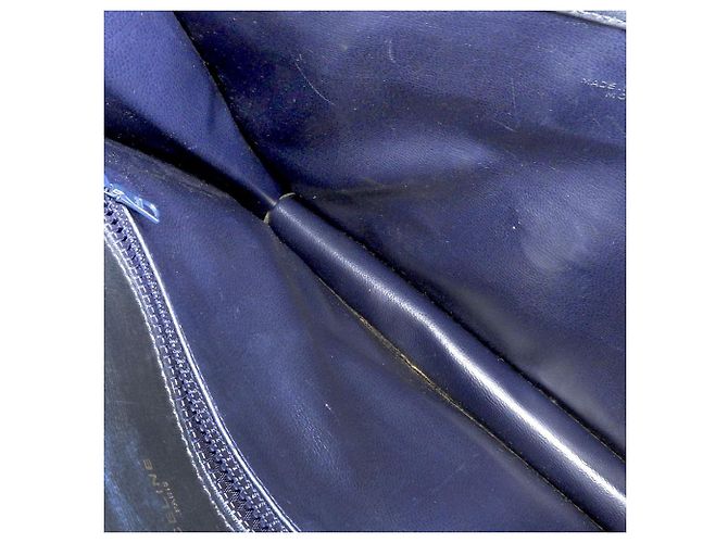 Céline Borsa Clutch Vintage Macadam Celine Nera Nero Grigio - vista 3