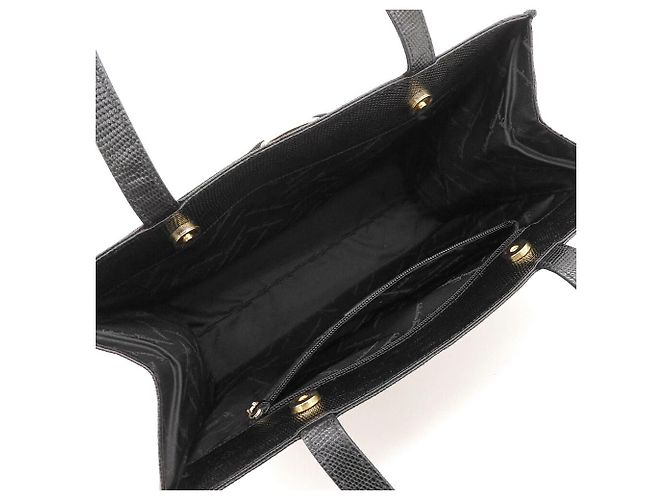 Borsa a spalla Vara Ribbon di Salvatore Ferragamo nera Nero - vista 3