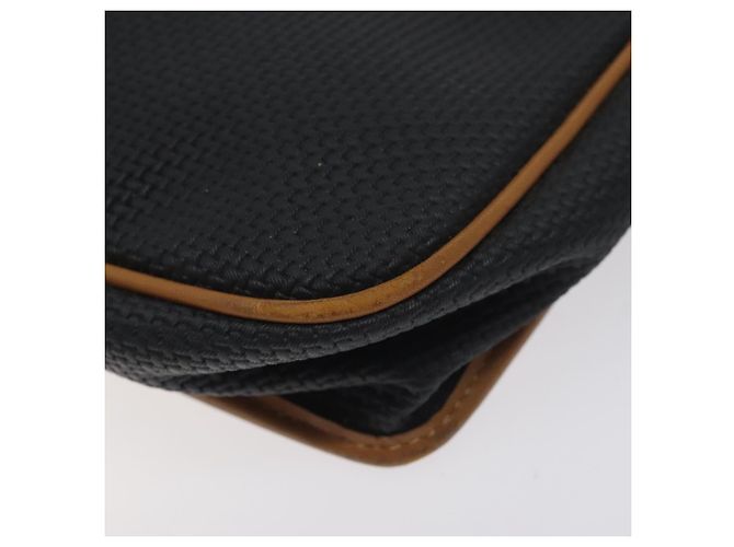 Saint Laurent Borsa a Spalla in Tela PVC Blu Navy Auth 129550 - vista 14
