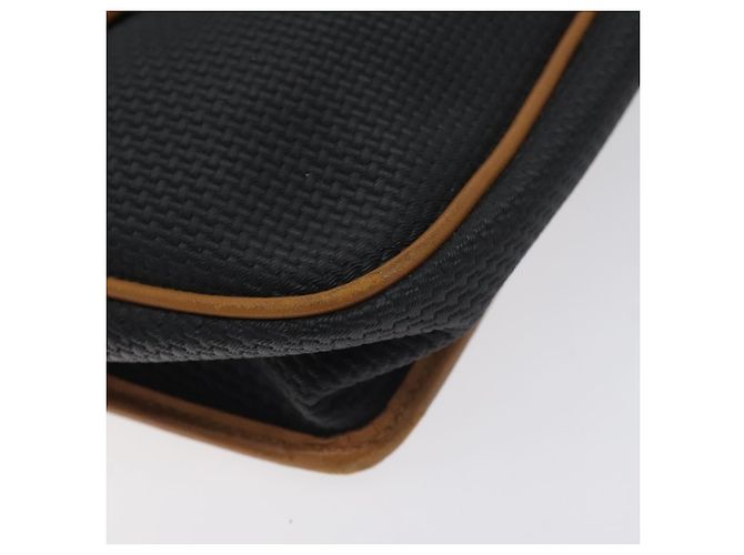 Saint Laurent Borsa a Spalla in Tela PVC Blu Navy Auth 129550 - vista 15