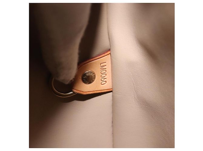 LOUIS VUITTON Borsa a Mano Monogram Vernis Houston Beige M91004 LV Auth BA3839 - vista 12